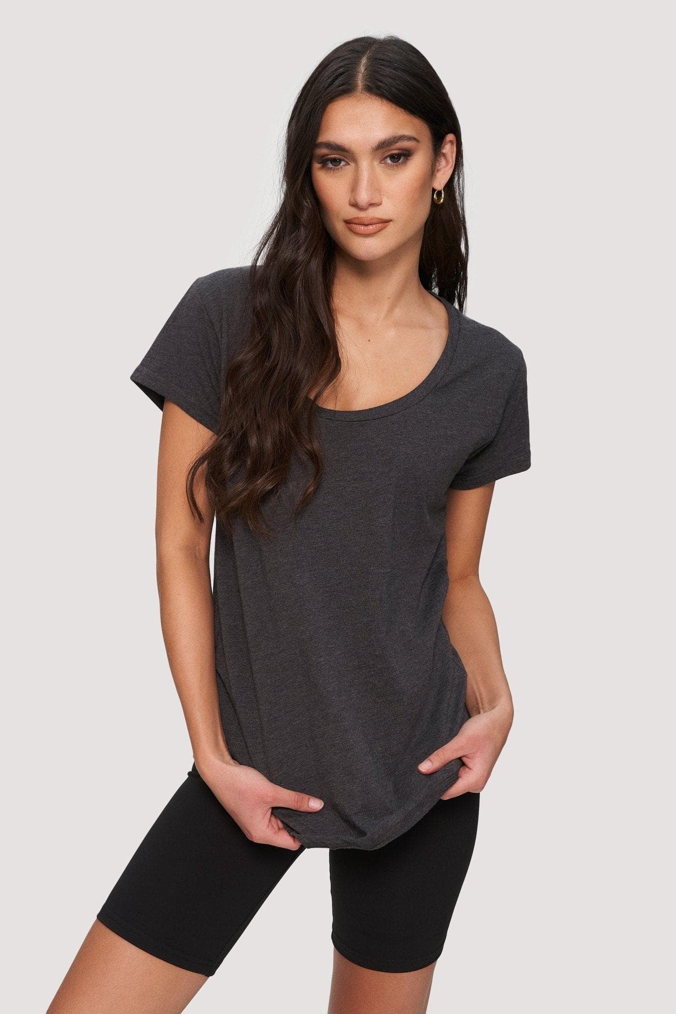 3-Pack Womens Scoop Neck