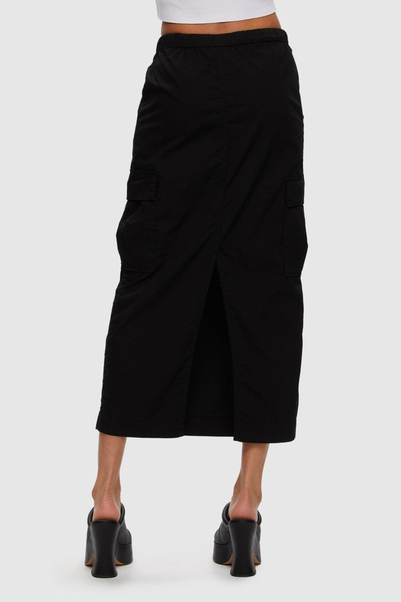 Cargo Twill Skirt