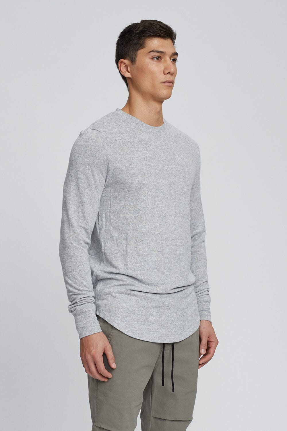 KUWALLA RUGBY SWEATSHIRT - BLACK GREY – BUNGALOW