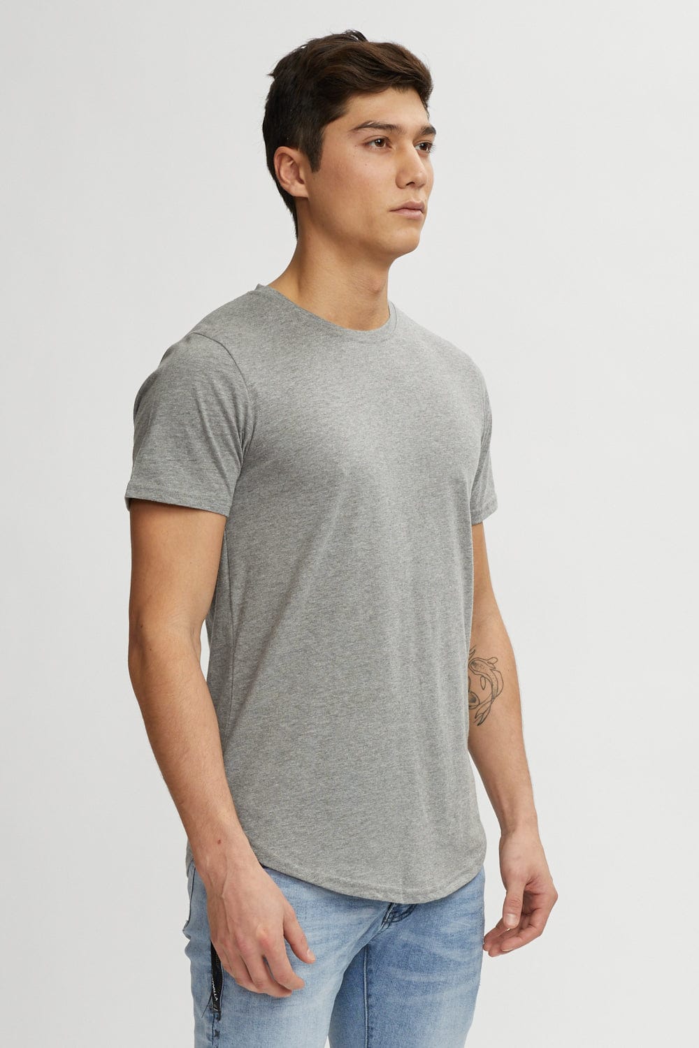 KUWALLA™ Eazy Scoop Basic T-Shirt - Men's T-Shirts in Black