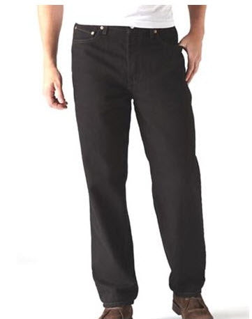 LEVI 550® Relaxed Fit Jean Black – Hajjar's Big & Tall Mens Clothing