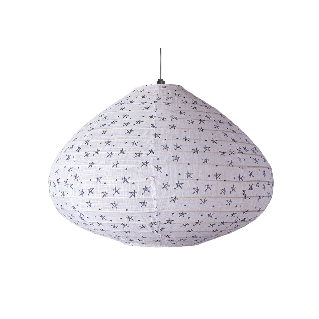 Starshine Shade - Indigo on White – Lumiere Shades