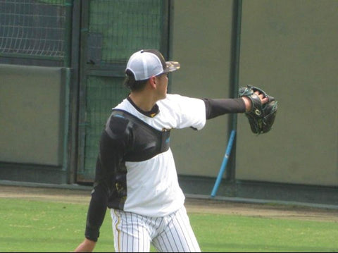 Ipei Ogawa Professional NPB player wearing the Kinetic Arm