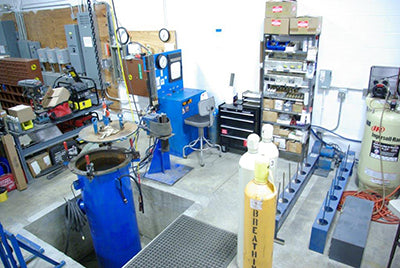 Example facility for hydrotesting.