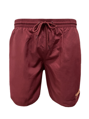 Maroon Butterfly Shorts - Electro Threads