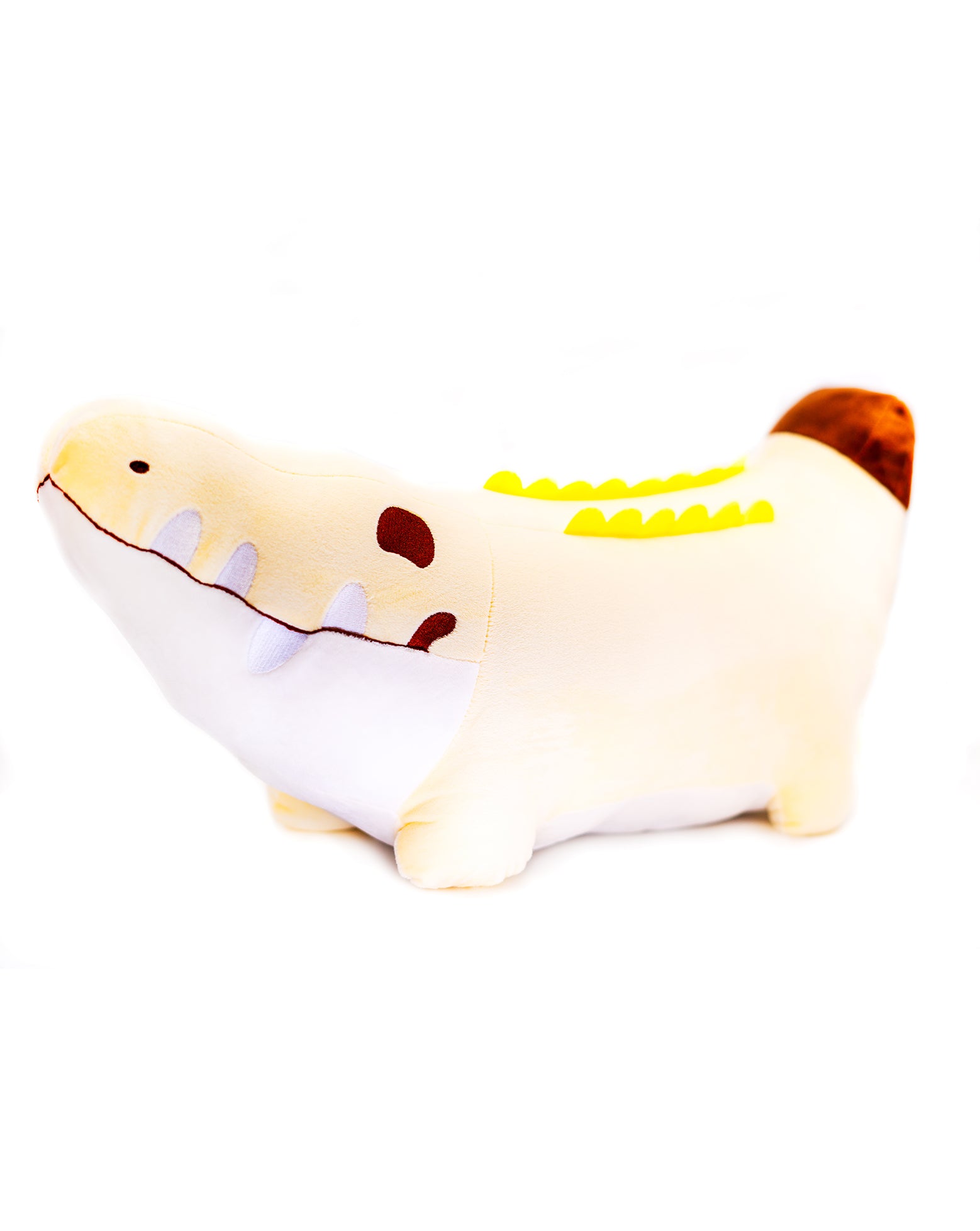 banana crocodile plush