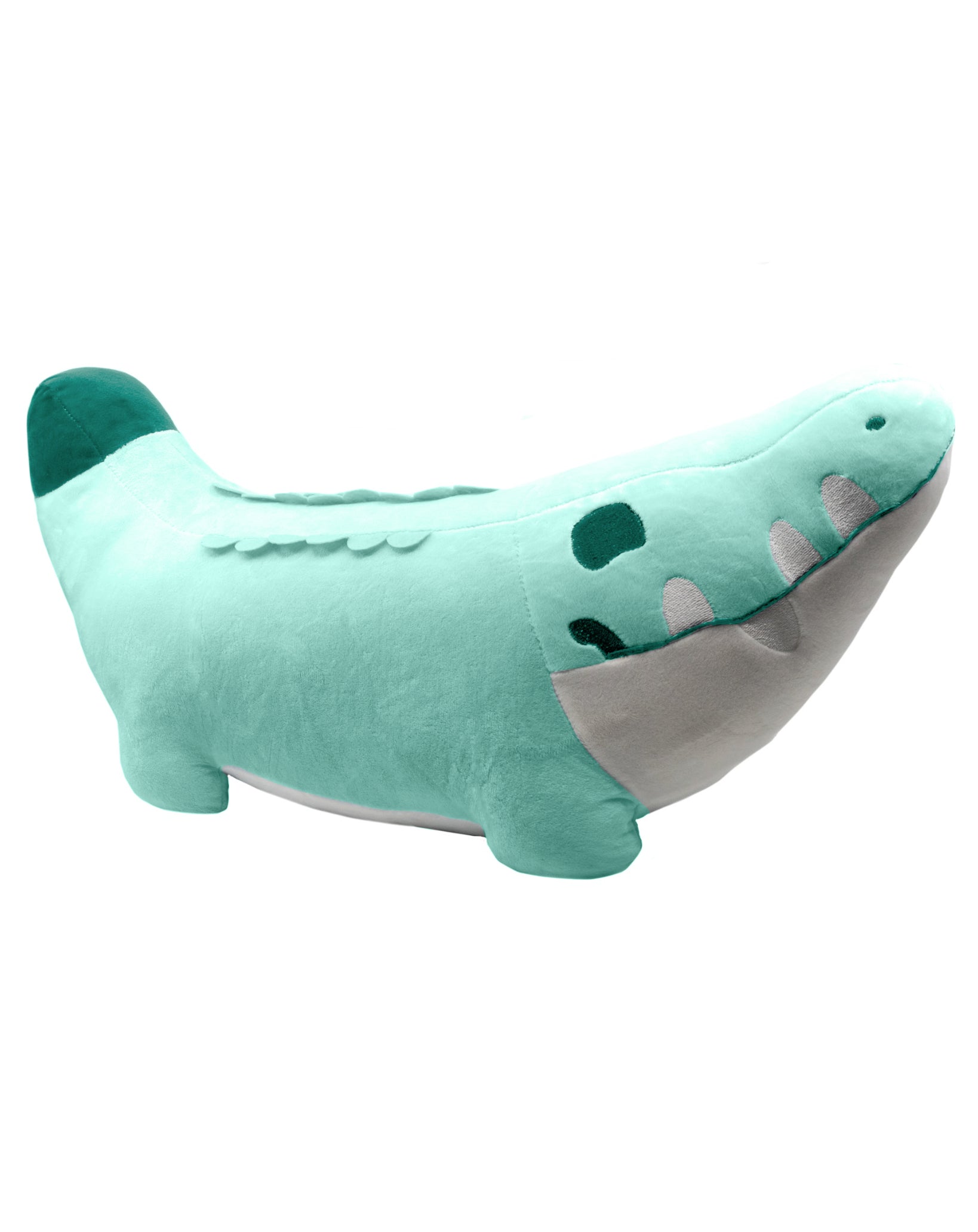 giant plush crocodile