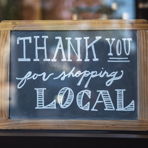 Thank You For Shopping Local