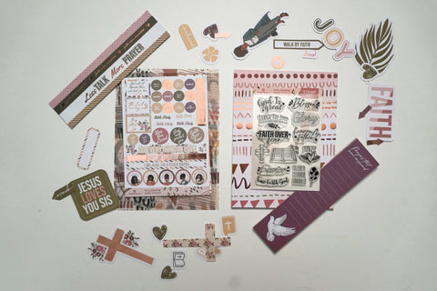 Bible journaling kit- Goldmine and Coco
