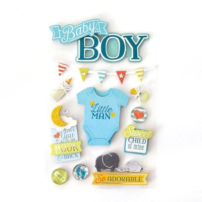 3D Scrapbook Stickers - Sweet Baby