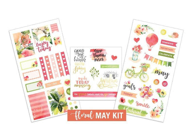 1215~~Birthday Banner Planner Stickers.