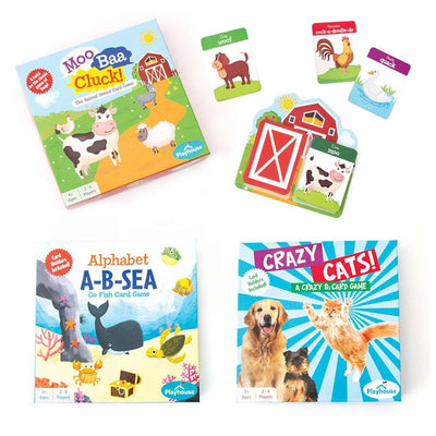 Crazy Eights Card Game - Crazy Pets - Paper House