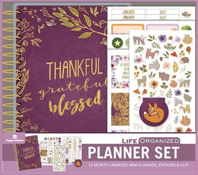 12 Month Undated Weekly Planner