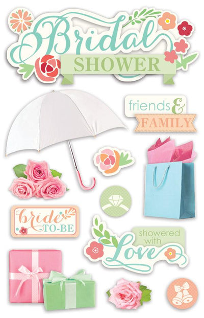 Scrapbook Stickers - Wedding Multipack