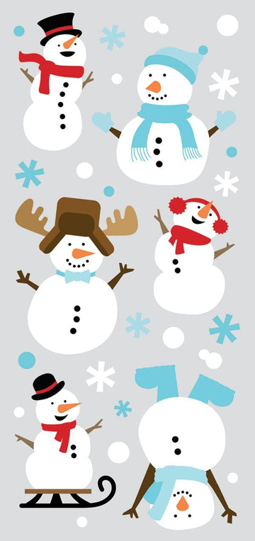 PHP Snowmen Stickers