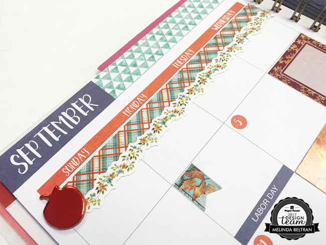 Paper House Productions Fall Planner Idea September Planner