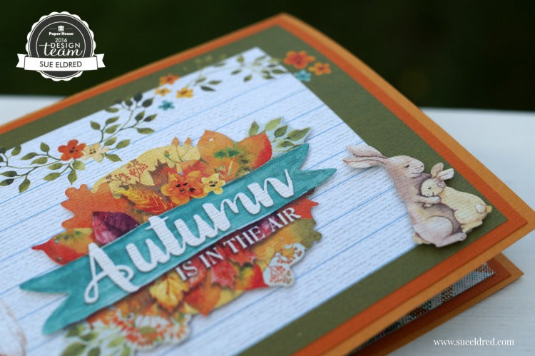 Autumn Woods Pop Up Card 0099