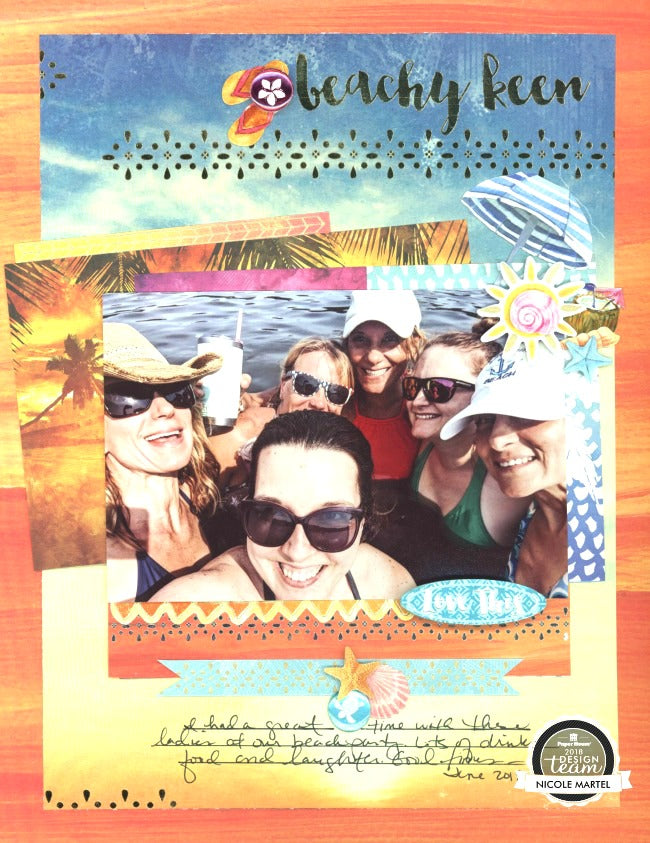 Gone Fishing' Scrapbook Layout – Maria Russell Designs