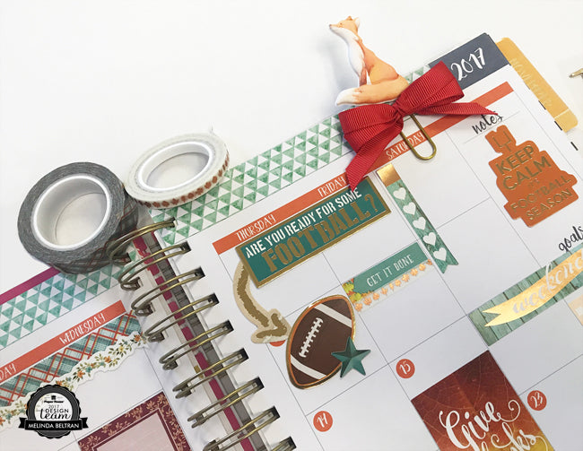 Paper House Productions Fall Planner Idea September Planner