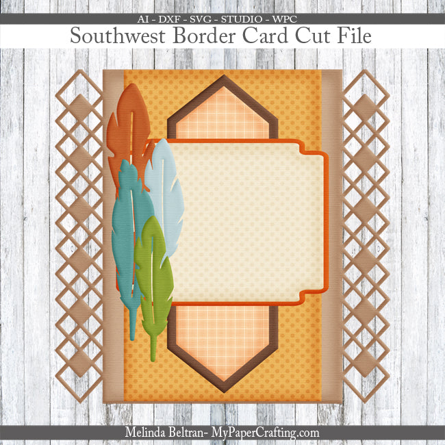 Southwest Border SVG Cut File