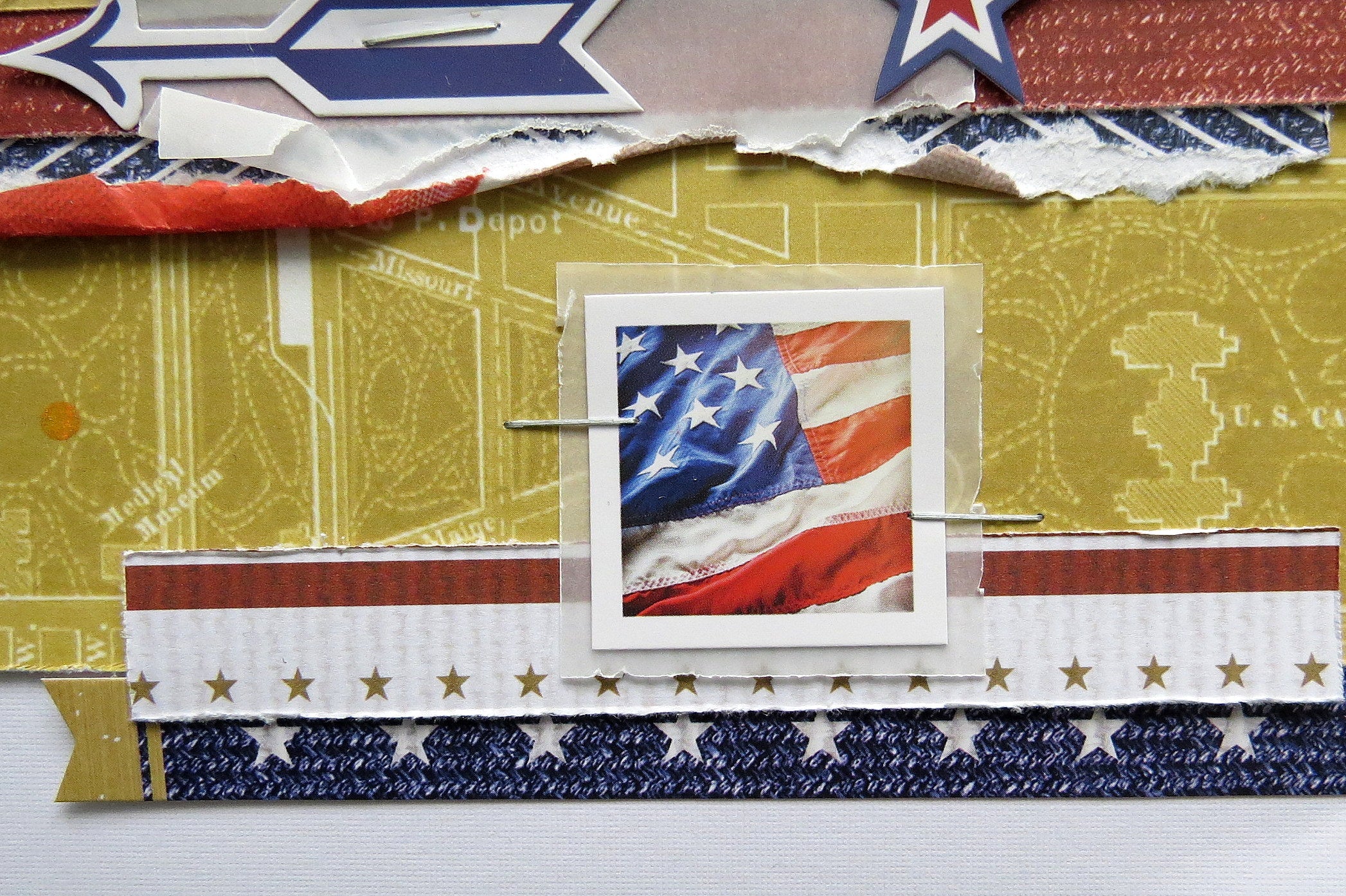 Paper House~12X12 LET FREEDOM RING~BOSTON~ paper crafting kit~Quick Ship