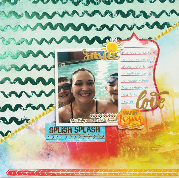 Summer Fun Layout