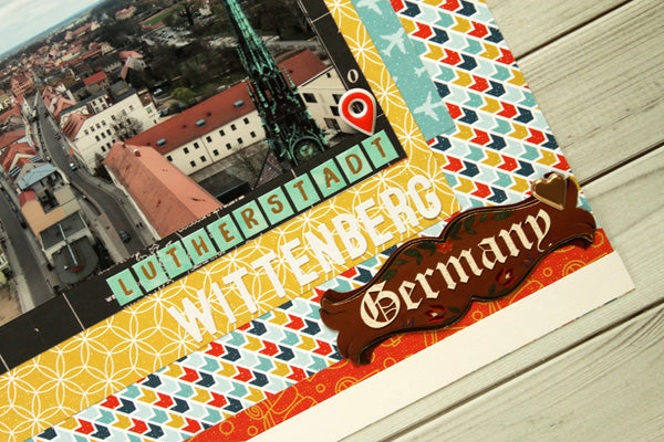 Personalizing a Travel Scrapbook Layout - Paper House