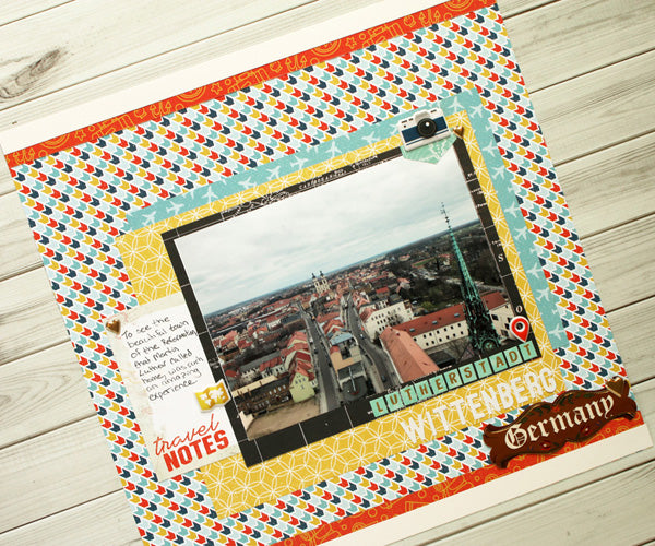 Travel Scrapbook Page, Projects