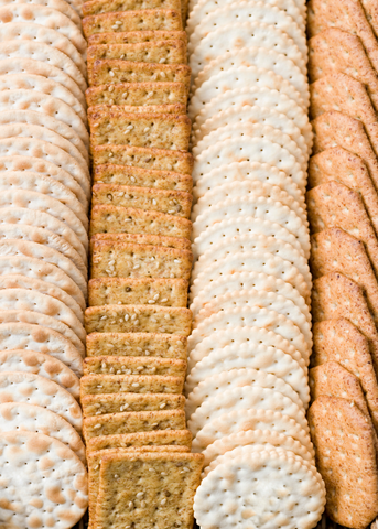 various crackers