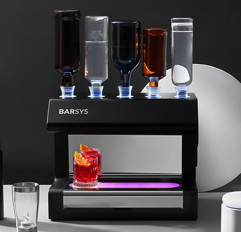 Barsys 2.0, la machine automatisée qui prépare des cocktails