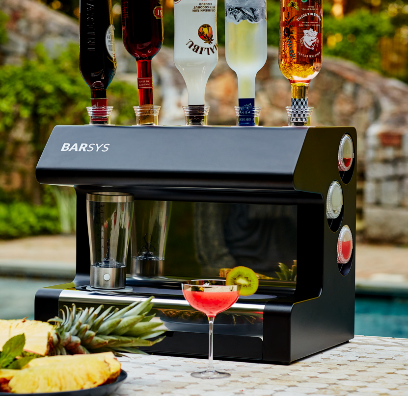 Cocktail Machine Creates Hundreds Of Drinks 