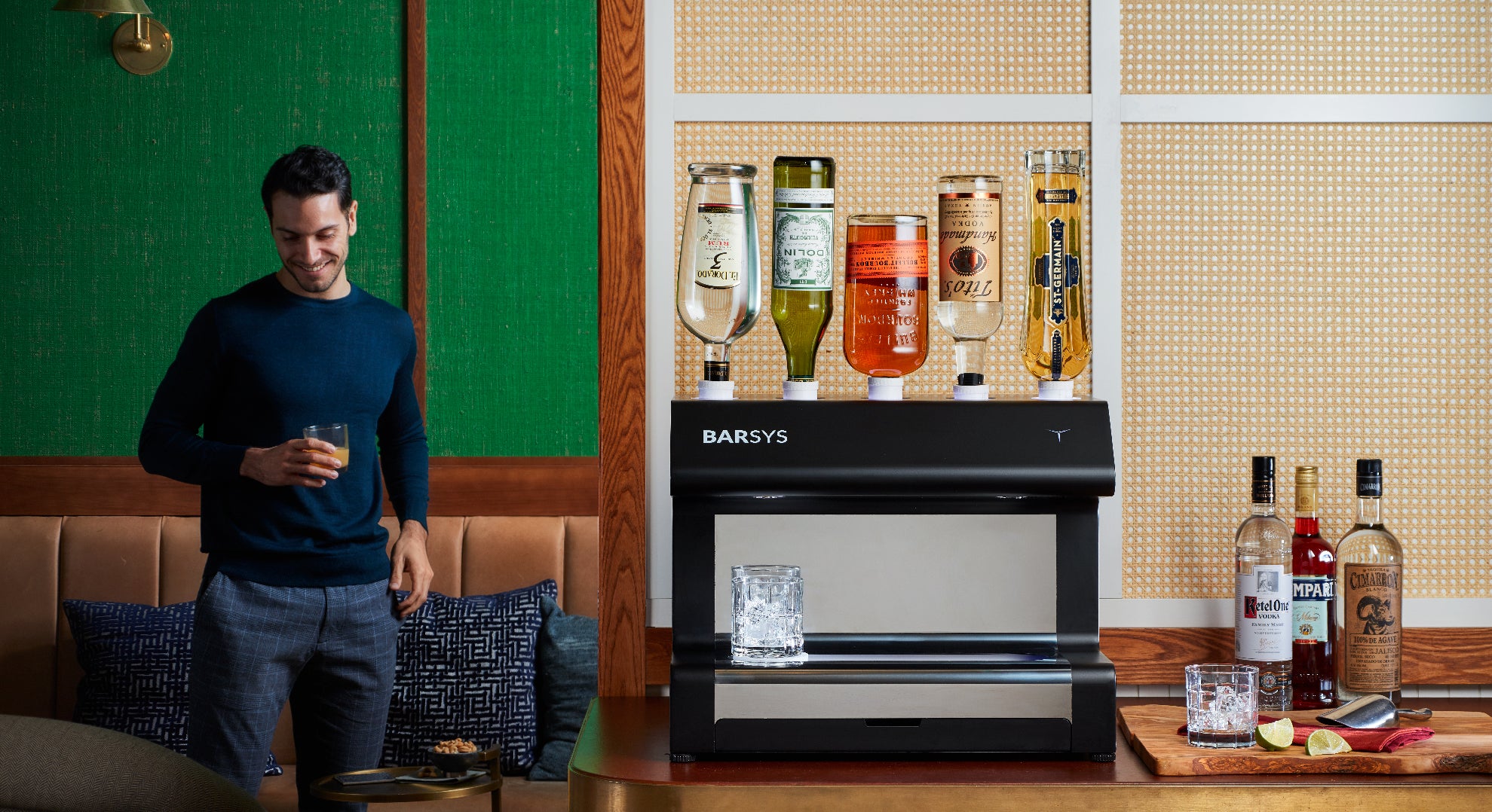 Robotic bartender' machine can mix you a cocktail