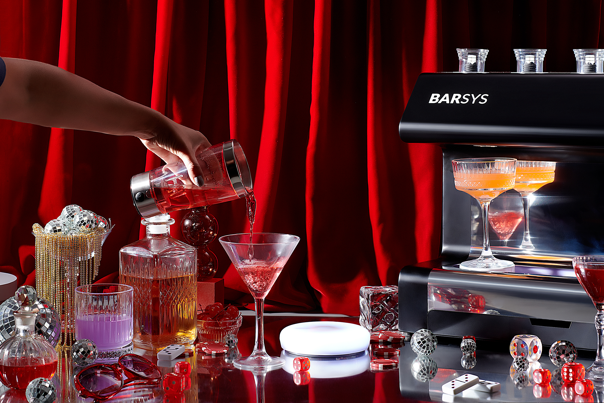 Meet your new personal bartender. Introducing the bev by BLACK+