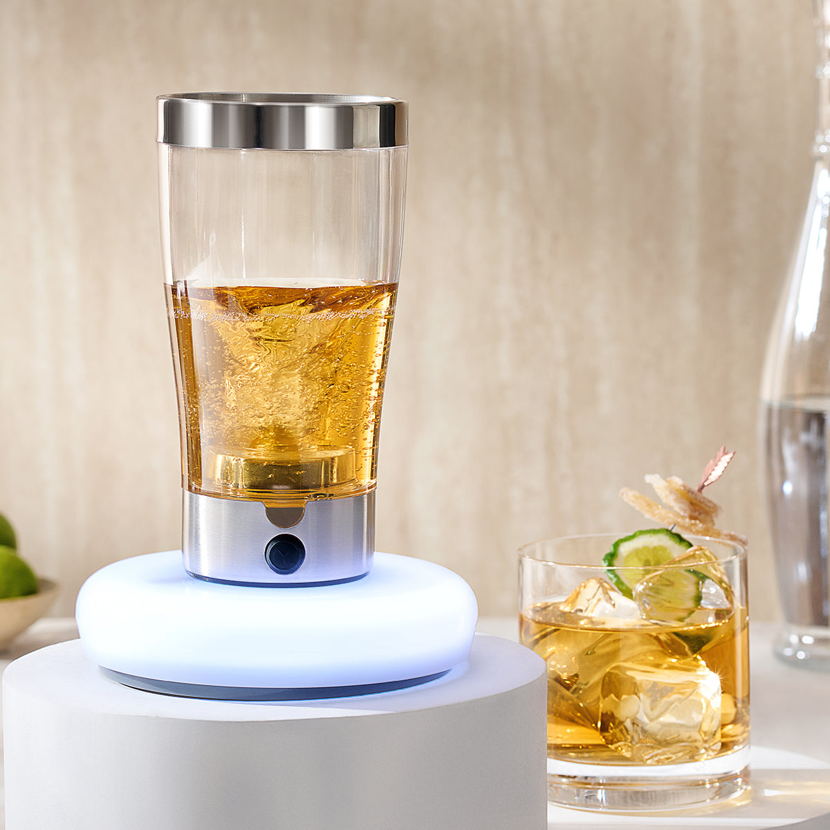 Barsys Smart Coaster and Mixer Set