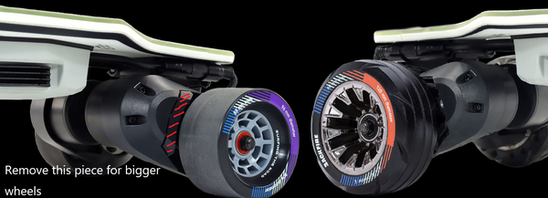 Change to 120mm MO wheels