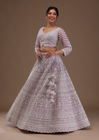 South Silk Traditional Gown with Georgette Dupatta | Traditional gowns,  Long gown design, Long dress design