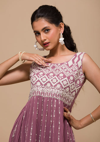 Bollywood Sleeveless Salwar Suit | Shopee Malaysia
