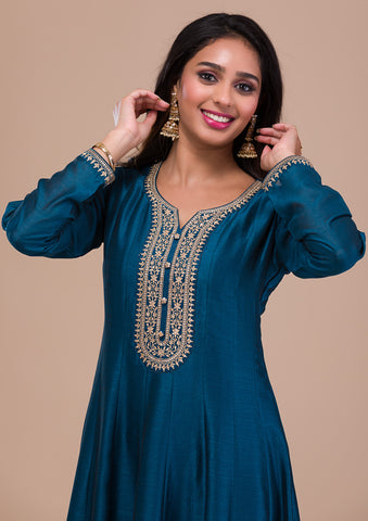 Pathani kurta salwar Party wear Standard quality Best Cotton wear Asmani  Blu | eBay