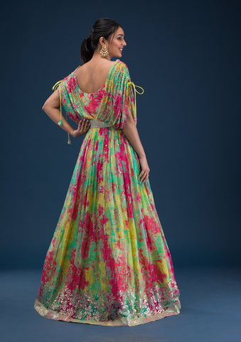Update 154+ floral print salwar suit super hot