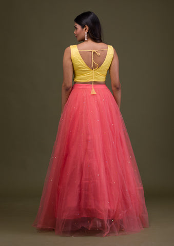 Latest Prachi Solanki Crop Top Lehenga Dress For Girl 2023