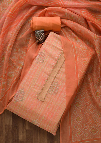 koskii peach zariwork chanderi designer salwar suit ssus0021192 peach 1 large