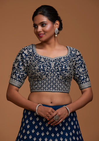 Buy Navy Blouses for Women by Flaher Online | Ajio.com