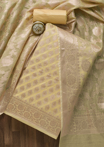 Designer Banarasi Suit at best price in New Delhi by Kritika Fashion | ID:  12029699362