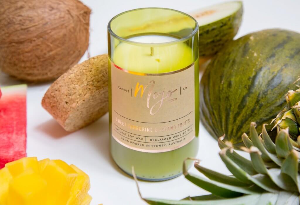 The Mojo Sweet Tangerine & Island Fruits Candle is Here