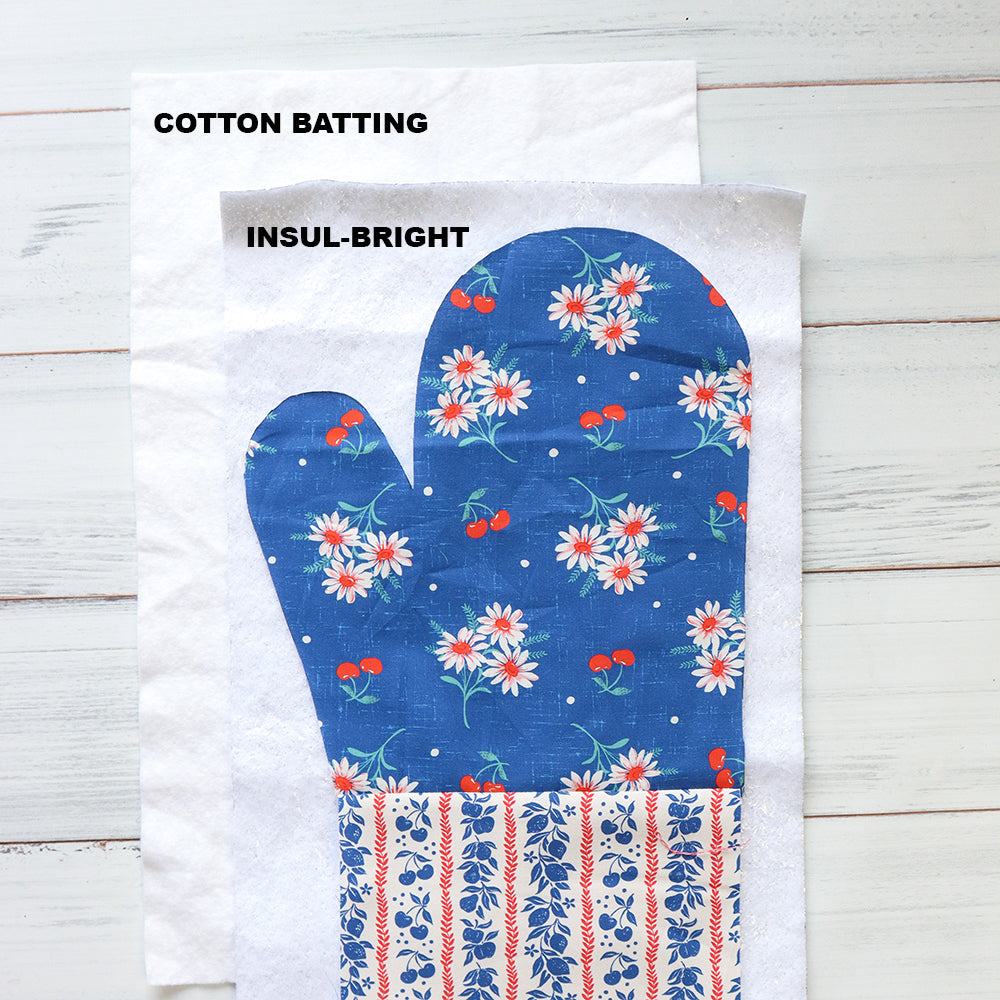 Quilted Oven Mitt Tutorial – Crystal Manning