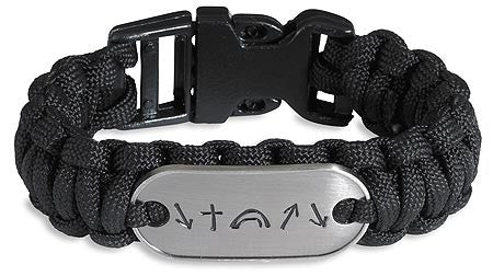 Witness Survival Bracelet - Black (FREE 