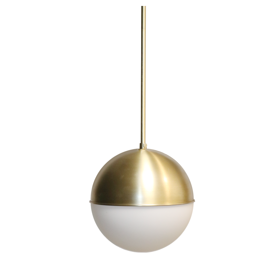 gold sphere light