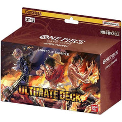 ONE PIECE Ultimate Deck The Three Brothers ST13