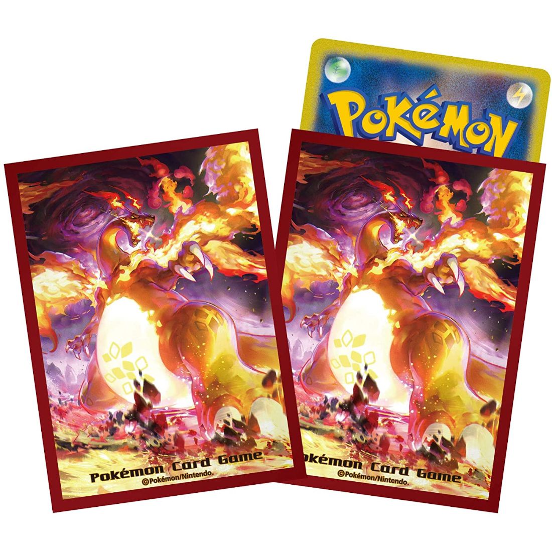 Pokemon Card Sword Shield Sleeves Gigantamax Charizard Miyabihobby