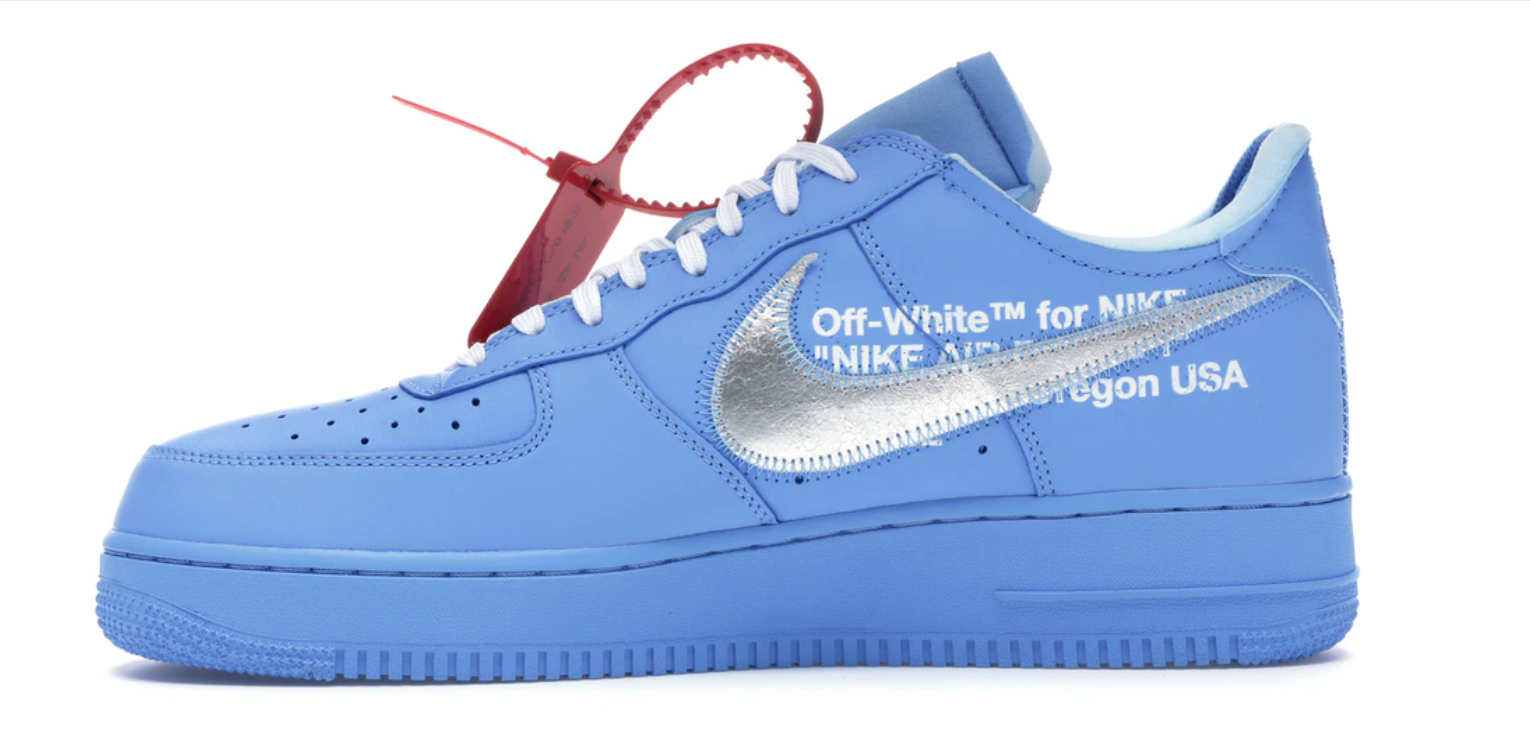 air force 1 low white university blue